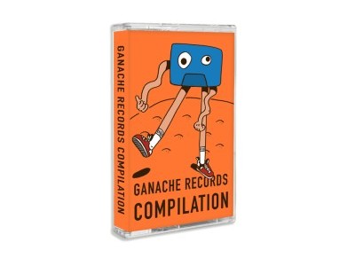 Artwork de la cassette <i>GANACHE RECORDS COMPILATION </i>