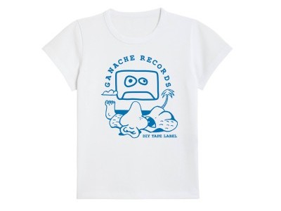 Le T-shirt <i>"Beach"</i> pour le label Ganache Records